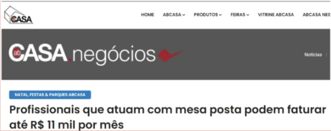 ABCasa - R$11 mil com mesa posta